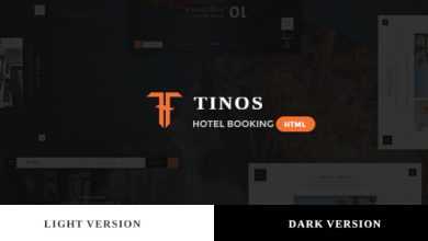 Photo of [Download-S2] Tinos - Premium Booking Hotel HTML Template