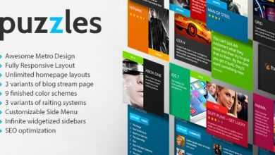 Photo of [Download-S2] Puzzles v1.0 - Magazine/Review HTML Theme