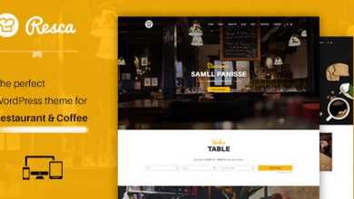 Photo of [Download-S2] Resca - WordPress Restaurant & Cafe Theme