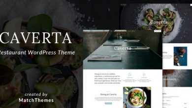 Photo of [Download-S2] Caverta v1.2.4 - Fine Dining Restaurant WordPress Theme