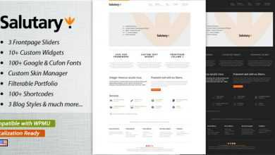 Photo of [Download-S2] Salutary - Business & Portfolio WordPress Themeforest Theme