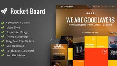 Photo of [Download-S2] Rocket Board - Themeforest Metro Wordpress Theme