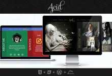 Photo of [Download-S2] Acid v1.3.6 - Unique Horizontal Blog and Portfolio Theme