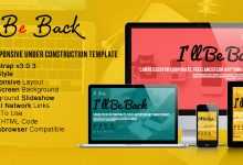 Photo of [Download-S2] Be Back - Responsive Under Construction Theme