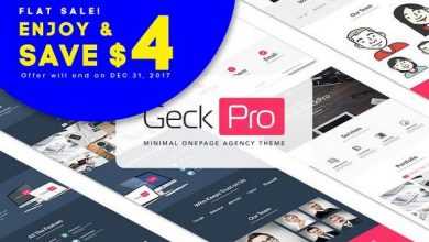 Photo of [Download-S2] GeckPro: Multi-purose Bootstrap HTML