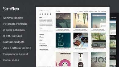 Photo of [Download-S2] Simflex - Themeforest minimalist blogging theme