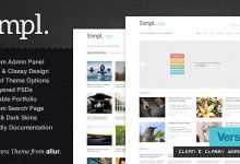 Photo of [Download-S2] Simpl: A Clean & Classy WP Themeforest Portfolio Theme
