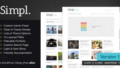 Photo of [Download-S2] Simpl: A Clean & Classy WP Themeforest Portfolio Theme