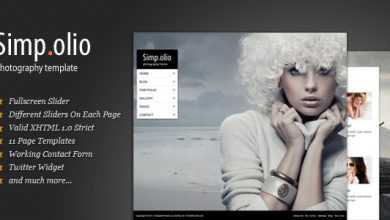 Photo of [Download-S2] Simpolio - Themeforest Fullscreen Portfolio & Blog HTML