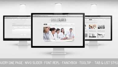 Photo of [Download-S2] Single Slider - One Page Site Themeforest Template