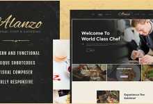 Photo of [Download-S2] Alanzo v1.0 - Personal Chef & Catering WordPress Theme