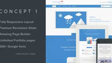 Photo of [Download-S2] Concept 1 v1.2 - Modern and Creative Wordpress Theme