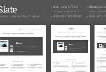 Photo of [Download-S2] Slate Themeforest Responsive WordPress Theme