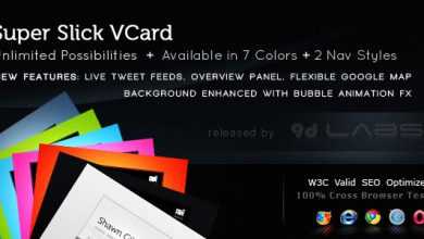 Photo of [Download-S2] Themeforest Super Slick Vcard - 7 Skins