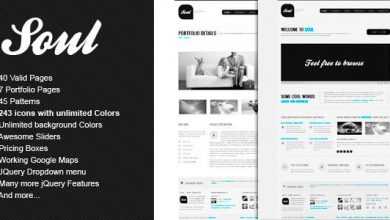 Photo of [Download-S2] SOUL - Themeforest Premium HTML Template