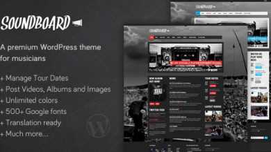 Photo of [Download-S2] Soundboard - a Premium Music Themeforest WordPress Theme