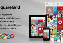 Photo of [Download-S2] SquareGrid - Fully Responsive Themeforest Theme