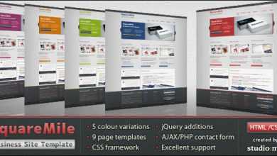 Photo of [Download-S2] SquareMile - Themeforest Business Portfolio HTML Template