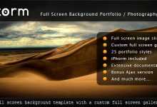 Photo of [Download-S2] Storm - HTML Full Screen Background Themeforest Template