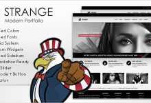 Photo of [Download-S2] Strange 3.1 - Modern Portfolio WP Themeforest Theme
