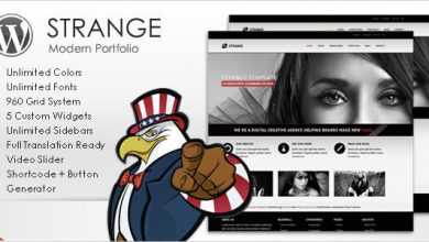 Photo of [Download-S2] Strange 3.1 - Modern Portfolio WP Themeforest Theme