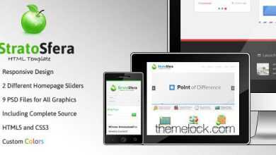 Photo of [Download-S2] StratoSfera - Responsive Themeforest Template