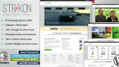 Photo of [Download-S2] Strikon - Corporate, Hosting & Portfolio WP Themeforest Theme