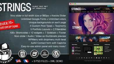 Photo of [Download-S2] Strings Music and Art Themeforest Magazine Wordpress