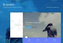 Photo of [Download-S2] Brandon v1.0 - HTML5 Personal Template