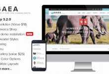 Photo of [Download-S2] Gaea v1.6.1 - Environmental Wordpress Theme