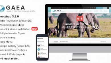 Photo of [Download-S2] Gaea v1.6.1 - Environmental Wordpress Theme
