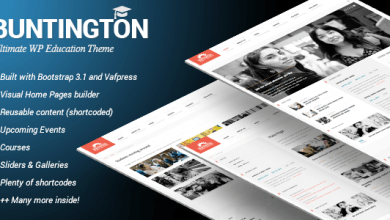 Photo of [Download-S2] Buntington v1.3 - Education WP Theme