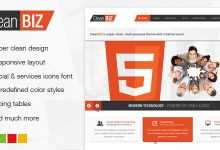 Photo of [Download-S2] CleanBIZ - Themeforest Multipurpose HTML5 Template