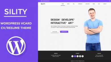 Photo of [Download-S2] Sility - vCard, CV & Resume WordPress Theme