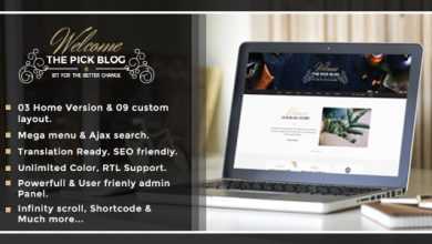Photo of [Download-S2] Pick - A Responsive WordPress Blog Theme