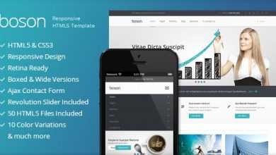 Photo of [Download-S2] Boson - Responsive Multi-Purpose HTML5 Template