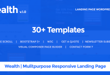 Photo of [Download-S2] Wealth v1.2.6 - Multi-Purpose Landing Page Theme