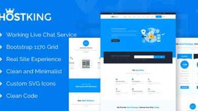 Photo of [Download-S2] HostKing - Responsive Web Hosting Domain Technology Site Template