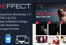 Photo of [Download-S2] Effect v1.0 - Responsive E-Commerce Template