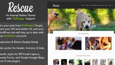 Photo of [Download-S2] Rescue v2.0.4 - Animal Shelter Theme + Petfinder Support