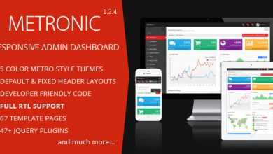 Photo of [Download-S2] Metronic - Responsive Admin Dashboard Template