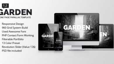 Photo of [Download-S2] Garden - Themeforest Responsive Parallax One Page Template