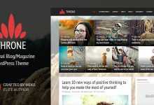 Photo of [Download-S2] Throne v1.6.1 - Personal Blog/Magazine WordPress Theme