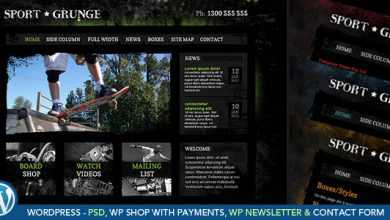 Photo of [Download-S2] Sport and Grunge - Themeforest WordPress Shop & Newsletter