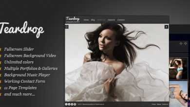 Photo of [Download-S2] Teardrop - Flexible Photo & Portfolio Themeforest WP Theme