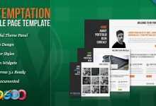 Photo of [Download-S2] Temptation - Single Page Wordpress Themeforest Theme