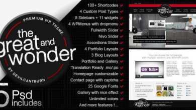 Photo of [Download-S2] Themeforest The Great And Wonder Photo Wordpress Magazine