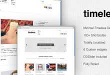 Photo of [Download-S2] Timeless - Minimal Typographic Themeforest WP Theme