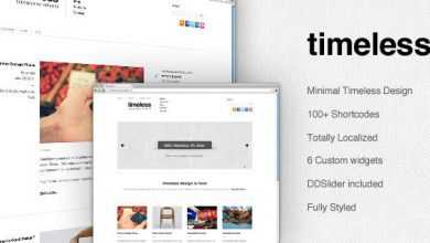 Photo of [Download-S2] Timeless - Minimal Typographic Themeforest WP Theme