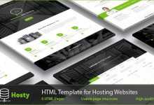 Photo of [Download-S2] WebHosty - Hosting HTML Template